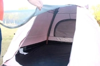 핑크색 부풀게할 수 있는 막대기 텐트 PU3000mm 팽창식 텐트 사람을 3명 야영시키기 협력 업체