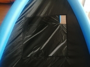 검은 방수 부풀게할 수 있는 야외 텐트 190T 해변 가지고 다닐 수 있는 팽창식 텐트 협력 업체