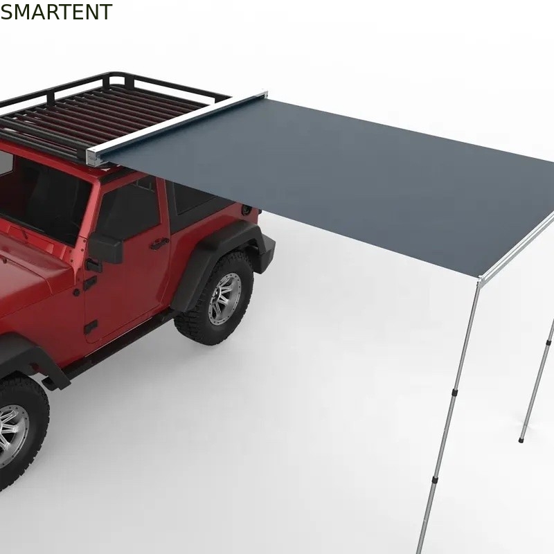 현대적인 옥상 톱 텐트 2.5*2.5M 3D 엠보스 된 비닐 반 자동 자동차 사이드 오븐 협력 업체