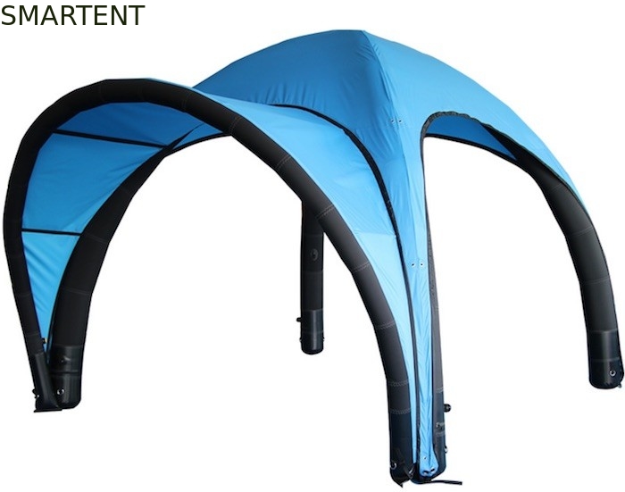 현대 뜨거운 인기 상품 옥외 차양 차일 경량 휴대용 파란 옥스포드 TPU 팽창식 X 천막 3M*3M를 주문 설계하십시오 협력 업체