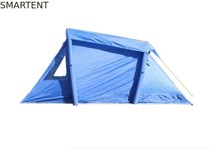 PU 3000 부풀게할 수 있는 야외 텐트 190T 2 사람 팽창식 텐트 협력 업체
