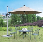 알루미늄 150 센티미터 두배 스페인식 집의 안뜰 우산형 비치 양산 파라솔 리모콘 파라솔 협력 업체