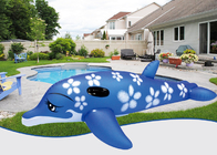 옥외 관례 PVC 팽창식 수영 아기 부동 투표자 다채로운 큰 팽창된 돌고래 디자인 수영장 장난감은 공기 매트리스를 이완합니다 협력 업체