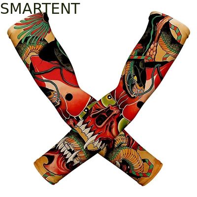 구입하다 야외 자외선 차단제 스포츠 통기성 Arm Sleeves 폴리에스테르 라이크라 건냉 핸즈삭스 온라인 제조