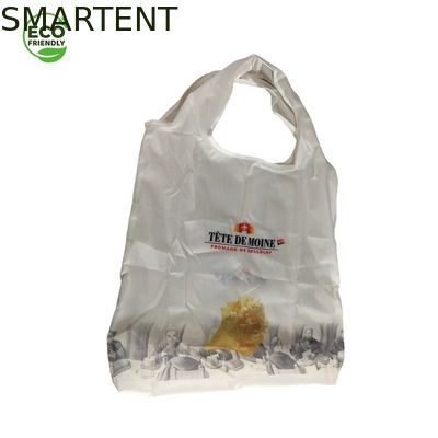 구입하다 60 Ｘ 44CM 맞춘 프린팅 Eco 우호적 부속물 RPET 210T 쇼핑 가방 화이트 색 온라인 제조