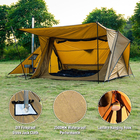 500*220*160CM 야외 캠핑 텐트 초라한 방수 폴리에스터 4계절 보호소 협력 업체