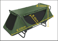 야외 휴대용 210D 옥스포드 팝업 접는 싱글 침대 바닥 텐트 210*80*100CM 협력 업체