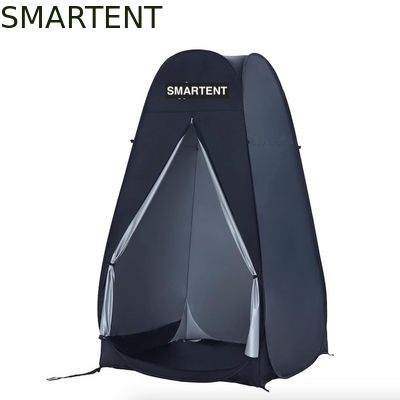 구입하다 120*120*200CM 블랙 팝업 프라이버시 텐트 Zippered 문 은 코팅 폴리에스터 방수 캠핑 Shelter 온라인 제조