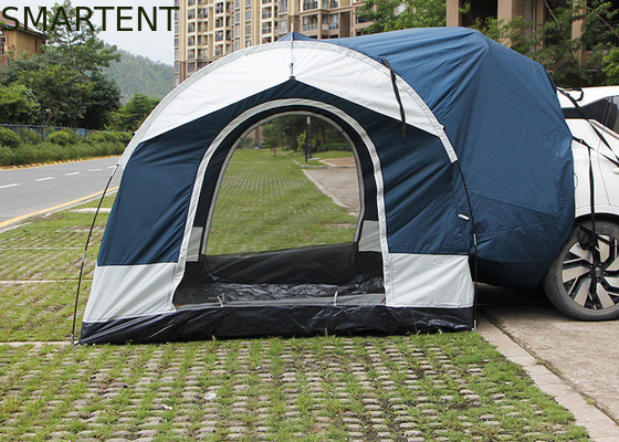 2인 250*250*200CM 방수 PU2000MM 코팅 블루 210D 폴리에스터 야외 지붕 텐트 SUV 픽업 Shelter 협력 업체