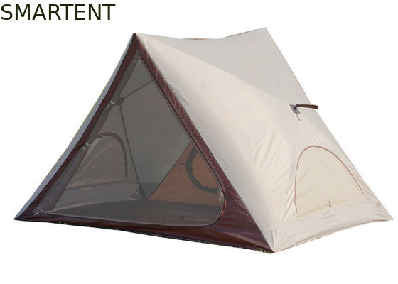 150X200X130CM 야외 휴대용 방수 PU2000MM 코팅 210T 폴리에스터 삼각형 모양 디자인 팝업 캠핑 텐트 완전 자동 빠르게 열 수있는 해변 천장 협력 업체