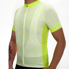 부속물 반대 땀 스포츠 T셔츠를 순환시키는 맞춘 싸이클링 정장 휘황한 폴리에스테르 자전거를 타기 협력 업체