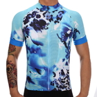셔츠 130g 폴리에스테르 자갈 셔츠 싸이클을 타는 자전거 푸른 맞춘 자전거 협력 업체