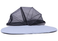 환기 나일론 메쉬는 방수 개 텐트 검은 귀여운 애완용품 40X41X82cm을 코치 협력 업체