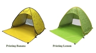 야외 야영을 출력하는 것 UV50+로 선프로어브 자동 팝업 해변 덮개를 텐트로 덮습니다 협력 업체
