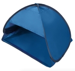 가벼운 폴드형 푸른 야외 야영은 190T 폴리에스테르 숙 보호 시설 팝업 텐트 70X50X45cm을 텐트로 덮습니다 협력 업체