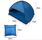 가벼운 폴드형 푸른 야외 야영은 190T 폴리에스테르 숙 보호 시설 팝업 텐트 70X50X45cm을 텐트로 덮습니다 협력 업체