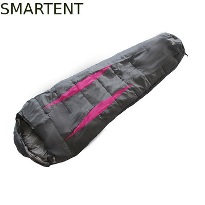 구입하다 야외 여행 캠핑 방수 검은색 190T 폴리 코튼 산악 수면 가방 230X80X50cm 온라인 제조