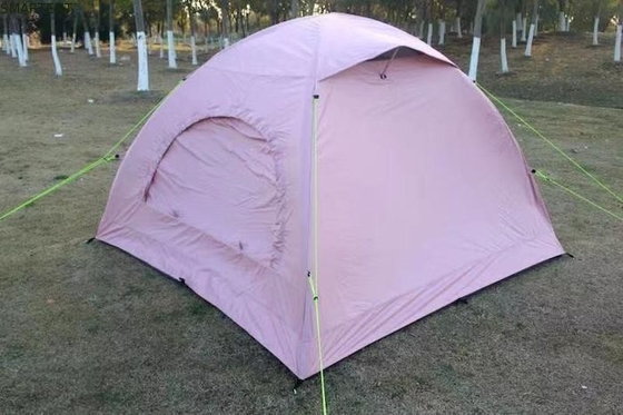 캠핑 핑크 펌플 폴 텐트 PU3000mm 펌플 캠핑 텐트 3명 협력 업체