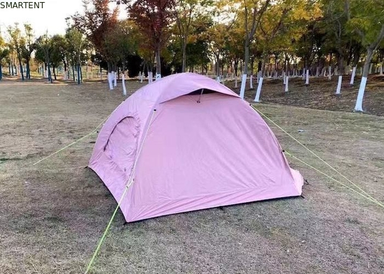 캠핑 핑크 펌플 폴 텐트 PU3000mm 펌플 캠핑 텐트 3명 협력 업체