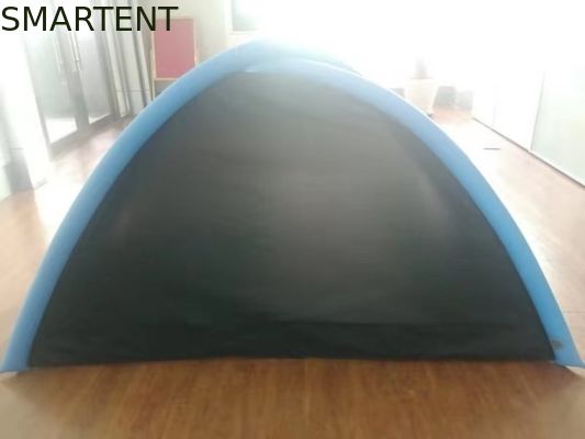 주문 검은 방수 부풀게할 수 있는 야외 텐트 190T 해변 가지고 다닐 수 있는 팽창식 텐트 온라인 제조