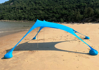 푸른 라이카 폴리에스테르 팝업 해변 선 쉐이드 텐트 Uv 보호 210X210X170CM 협력 업체