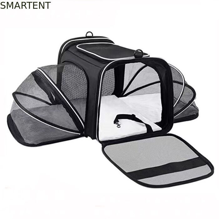 Dogs Cats and Rabbits Cute Pet Supplies Playful Style Chew Play Sleep Functions Gray Cationic Polyester Multi-Purpose Outdoor Travel Carry HandBag 협력 업체